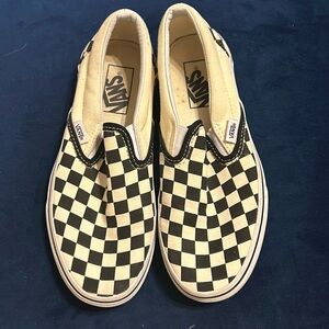 Checkered Vans